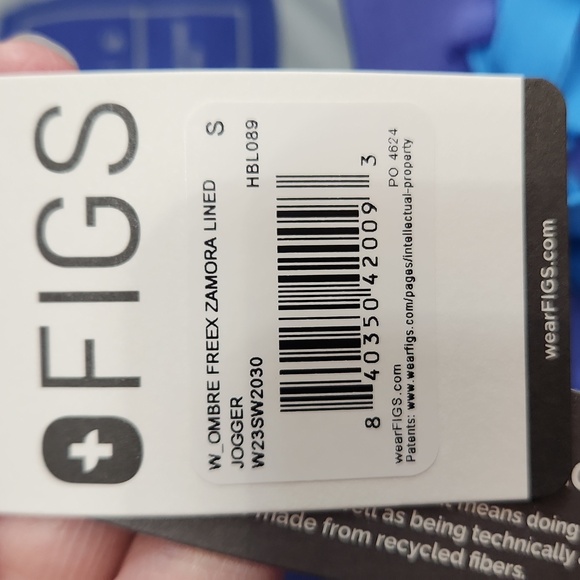 Figs High Waisted Zamora FREEx Lined Jogger Scrub Pants - Picture 9 of 9